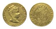Spanien, 80 Reales 1845 B-PS, Barcelona, 6,76g, Isabel II., 1833-1868,