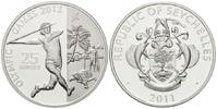 Seychellen, 20 Rupees Olympische Spiele in London 2012 - Speerwerfen,