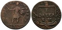 Schweden, Daler Silvermynt Karl XII., 1697-1718, Notmünze,
