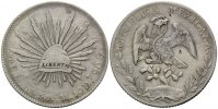 Mexiko, China, 8 Reales chinesische Prüfstempel - Chopmarks,