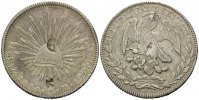 Mexiko, China, 8 Reales chinesische Prüfstempel - Chopmarks,