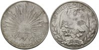 Mexiko, China, 8 Reales chinesische Prüfstempel - Chopmarks,