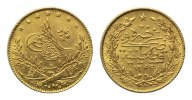 Türkei, 50 Kurush AH 1255, Jahr 7=1845, Abdul Mejid, 1839-1861,