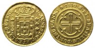 Brasilien, 4000 Reis 1810, Rio, 7,94g Johannes, Prinzregent, 1805-1818,