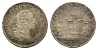 Frankfurt, Silberabschlag v.Krönungsdukaten 1792, Stadt,