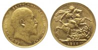 Kanada, Sovereign 1910 C, 7,97g, Edward VII., 1901-1910,