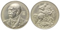 Hamburg, Silbermed. 1895 v.Schaper, 80.Geburtstag Bismarcks,