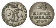 Wallmoden-Gimborn, 1/24 Taler 1802, Johann Ludwig, 1782-1806,