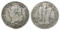 Frankreich, 30 Sols 1792 A, Paris, Ludwig XVI., 1774-1792,