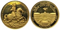 Baden, Goldener Bankportugalöser zu 20 Dukaten Ludwig Wilhelm, 1677-1707, sein 300. Geburtstag,