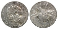 China, 8 Reales 1890 CaMM, Chihuahua, Mit mehr als 12 chin. Gegenstempeln (chopmarks),