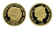 Cook Islands, Dollar 2010, Indian Head,