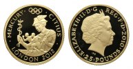 Großbritannien, 25 Pfund 2010, Mercury, London 2012,