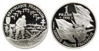Frankreich, 1 Franc, Sturm auf die Normandie,