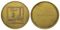 Deutschland, Messingmedaille, Berliner Postwertzeichen und Luftpostausstellung 23. bis 27. Okt. 1957