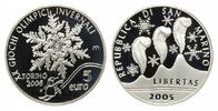 San Marino, 5 Euro, Olympische Winterspiele Turin 2006,