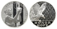 USA, Silbermedaille, Gedenkprägung zum 10. Jahrestag des 11. September,