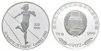 Korea, 200 Won Olympische Spiele in Barcelona 1992 - Sprint,