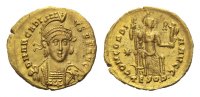 Röm. Reich, AV Solidus (387-408), Thessalonika, Arcadius, 383-408,