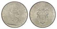 Vatikan, 1000 Lire (2 Stk.) Paul VI. - Wappen,
