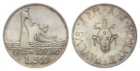 Vatikan, 500 Lire Paul VI. - Heiliges Jahr 1975,