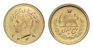 Iran, 1/4 Pahlavi SH 1339 =1960, Mohammad Reza Pahlavi Shah, 1941-1979,