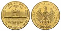 Deutschland, Neusilber-Medaille Hauptstadt Berlin - Reichstag