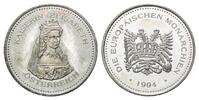 Österreich, Neusilber-Medaille Die Europäischen Monarchien - Kaiserin Elisabeth,