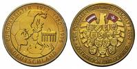 Deutschland, Neusilber-Medaille Gedenkprägung auf die Fußballeuropameisterschaft in Österreich und der Schweiz,