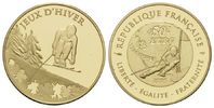 Frankreich, 50 Euro Olympische Spiele in Vancouver 2010 - Slalom,