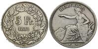 Schweiz, 5 Franken Bundesstaat, seit 1848,
