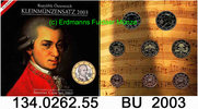 &Ouml;sterreich 3,88 Euro 2003 BU  Kursm&uuml;nzensatz original 24,00 EUR 