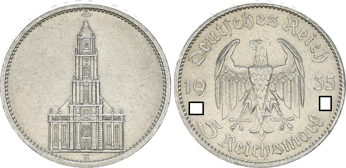 Drittes Reich Deutschland Mark Reich Reichsmark A