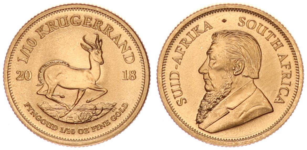 S Dafrika Gold Krugerrand South Africa Unze Kr Gerrand