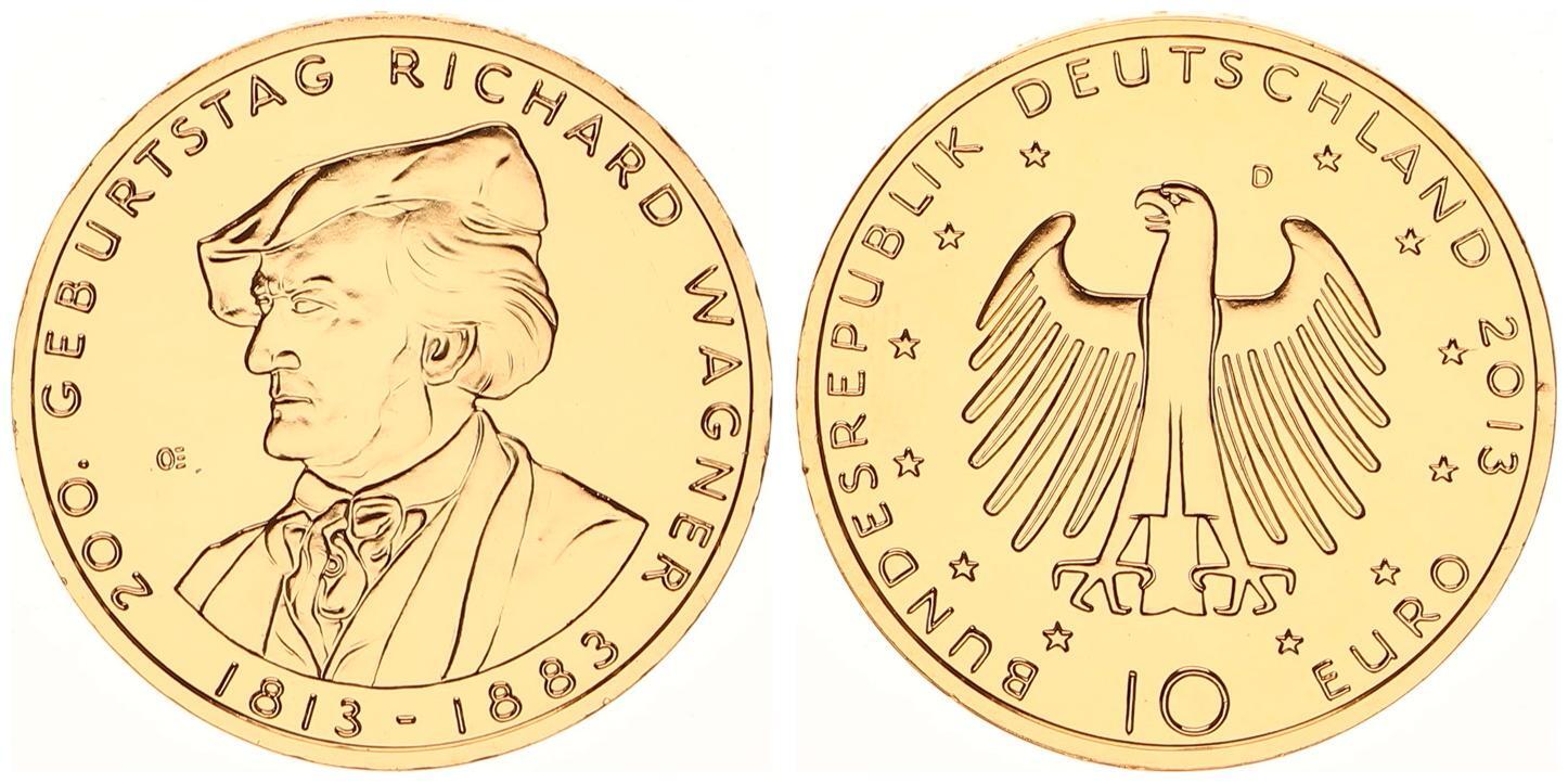 Deutschland Eurow Hrung D Euro Richard Wagner