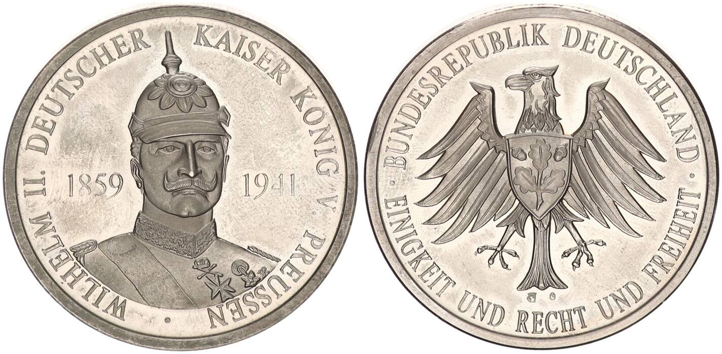 Kaiserreich Medaille 1913 Wilhelm II Deutscher Kaiser König v Preussen