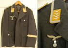 3. Reich / Nationalsozialismus Flieger / Fallschirmjäger Jacke Kreta Flieger / Fallschirmjäger Jacke Abzeichen + Ärmelband Kreta