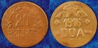 Kolonien Deutsch-Ostafrika 20 Heller Deutsch-Ostafrika 20 Heller J.726 Bronze/Kupferlegierung ss-vz