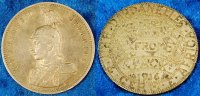Kolonien: Deutsch-Ostafrika Soldatenerkennungsmarke Deutsch-Ostafrika Soldatenerkennungsmarke aus 1 Rupie J.713