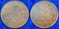 Kolonien Medaille Kolonien Medaille Kaffraria 50Jahre Landung Deutscher Ansiedler in Süd Afrika