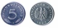 Deutschland / All.Bes./ PROBEPRÄGUNG 5 Pfe...