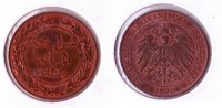 Kolonien Deutsch-Ostafrika 1 Pesa 1890 prf...