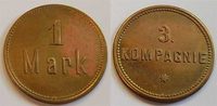 Deutsch-Südwestafrika 1 Mark Militärgeld 3...