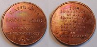 Kolonien Medaille Kolonien Medaille Kaffraria 50Jahre Landung Deutscher Ansiedler in Süd Afrika