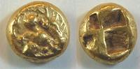 Antike / Griechenland, Mysien, Kyzikos 1/12. Stater Gold Antike/Griechenland Mysien, Kyzikos 1/12. Stater ss+, 1,36g R! Gold !