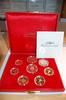 Monaco 1 Cent bis 2 Euro 2001 Polierte Pla...