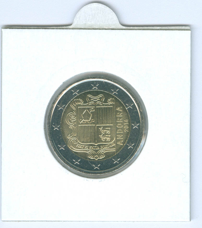 Andorra 2 Euro 2018 CH UNC MA Shops