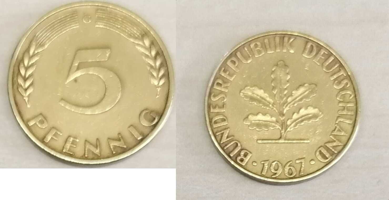 Bundesrepublik Deutschland Pfennig G Vf Ma Shops