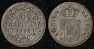 Bayern 6 Kreuzer Maximilian II.
