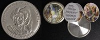 Alteglofsheim - Amberg Schraub-Medaille incl. Inhalt  Cosmas Damian Asam (1686-1739)